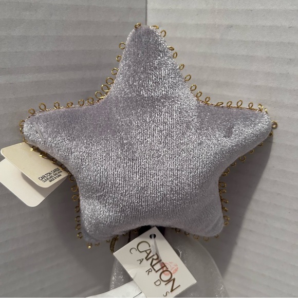 Carlton Card gray Make a Wish Princess wand 14” - Picture 5 of 5